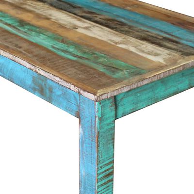 vidaXL tömör újrahasznosított fa bárasztal 115 x 60 x 107 cm