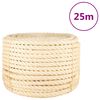 vidaXL 100% sziz&aacute;lk&ouml;t&eacute;l 20 mm 25 m