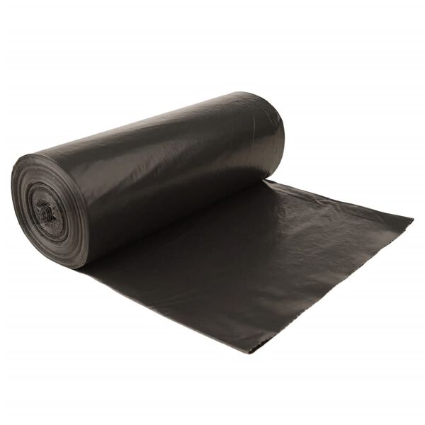 vidaXL szemeteszsákok 150 db Fekete 240 L