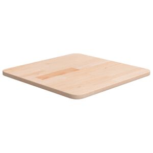 vidaXL kezeletlen t&ouml;m&ouml;r t&ouml;lgyfa n&eacute;gyzet asztallap 40x40x1,5 cm