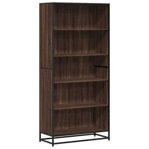 vidaXL barna t&ouml;lgy sz&iacute;nű szerelt fa k&ouml;nyvespolc 80,5 x 35 x 170,5 cm
