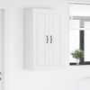 vidaXL Fali konyhaszekrény polcokkal Fehér 60 x 31 x 100 cm Faanyag