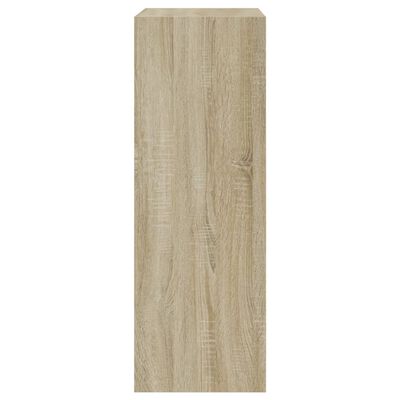 vidaXL sonoma-tölgyszínű szerelt fa cipőszekrény 60 x 34 x 96,5 cm