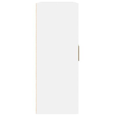 vidaXL fehér szerelt fa faliszekrény 69,5 x 32,5 x 90 cm