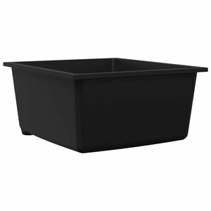 vidaXL Konyhai mosogat&oacute; Fekete 38 x 44 x 20 cm Gr&aacute;nit