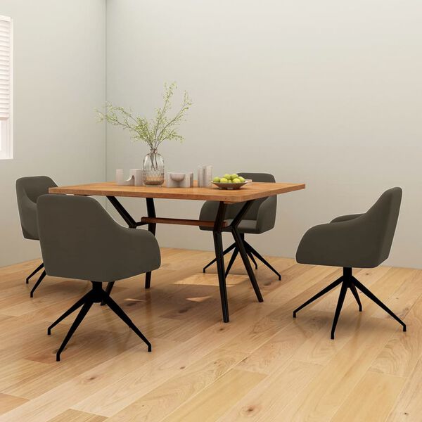 vidaXL 4 db s&ouml;t&eacute;tsz&uuml;rke b&aacute;rsony &eacute;tkezősz&eacute;k