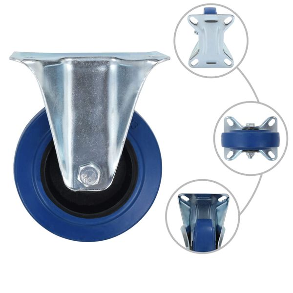 vidaXL 4 db g&ouml;rgő 100 mm