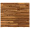 vidaXL T&eacute;glalap Asztallap 80 x 60 x 3,2 cm N&eacute;gysz&ouml;gletes T&ouml;m&ouml;r Ak&aacute;cfa
