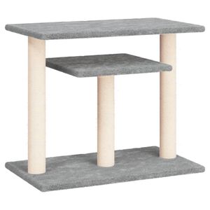 vidaXL vil&aacute;gossz&uuml;rke macskakapar&oacute;fa emelv&eacute;nnyel 62,5 cm
