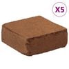 vidaXL 5 db k&oacute;kuszrostt&ouml;mb 5 kg darabonk&eacute;nt 25 kg &ouml;sszesen