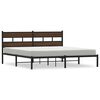 vidaXL barna t&ouml;lgy sz&iacute;nű fejt&aacute;ml&aacute;s &aacute;gykeret matrac n&eacute;lk&uuml;l 193 x 203 cm