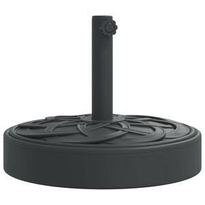 vidaXL kerek napernyőtalp r&uacute;dhoz &Oslash;38 / 48 mm 25 kg