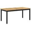 vidaXL Doh&aacute;nyz&oacute;asztal Feh&eacute;r &eacute;s Fekete 49 x 100,5 x 45 cm T&ouml;m&ouml;r Ak&aacute;cfa