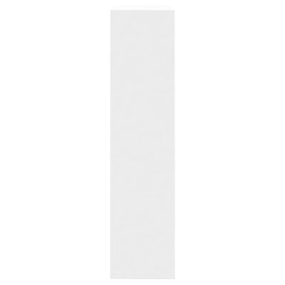 vidaXL fehér szerelt fa cipőszekrény 60 x 21 x 87,5 cm