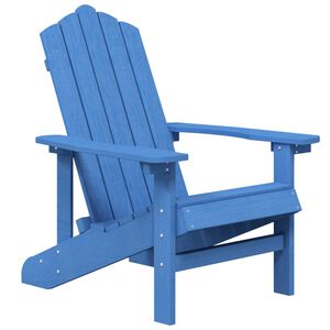 vidaXL v&iacute;zk&eacute;k HDPE kerti adirondack sz&eacute;k