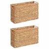 vidaXL &Uacute;js&aacute;g Kosarak 2 db V&iacute;zi j&aacute;cint 39 x 14 x 25 cm Term&eacute;szetes