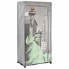 vidaXL New York sz&ouml;vet ruh&aacute;sszekr&eacute;ny 75 x 45 x 160 cm