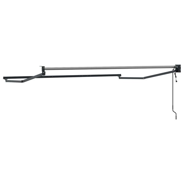 vidaXL Elektromos kih&uacute;zhat&oacute; napellenző keret Antracit 3 x 2 m