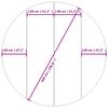 vidaXL világosszürke poliészter geotextília medencealátét Ø 500 cm
