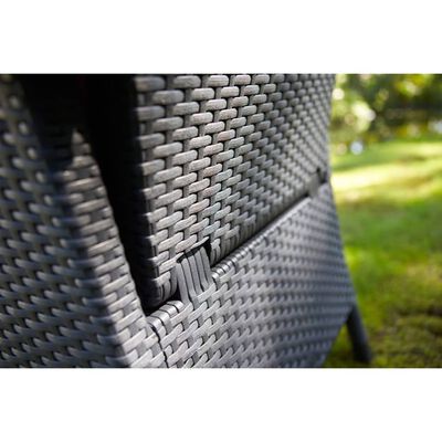 Keter Vermont grafitszürke dönthető kerti szék 238452