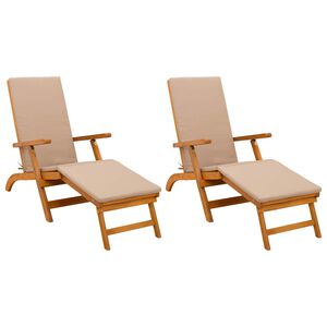 vidaXL F&uuml;ggő&aacute;gy &eacute;s &ouml;sszecsukhat&oacute; napoz&oacute;&aacute;gy 2 pcs 55 x 146 x 91 cm