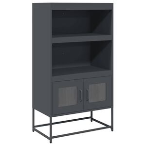 vidaXL Highboard antracit 68x39x123 cm Ac&eacute;l