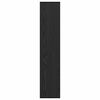 vidaXL K&ouml;nyvespolc Fekete t&ouml;lgy 137,5 x 29 x 137,5 cm Faanyag