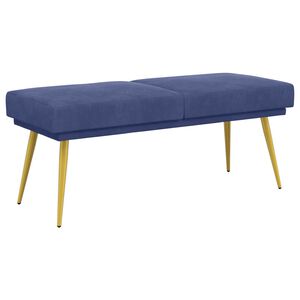 vidaXL K&eacute;ttag&uacute; pad Rendőrs&eacute;gi k&eacute;k 120 x 45 x 46 cm B&aacute;rsony