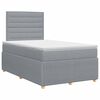 vidaXL Boxspring &aacute;gy matraccal Vil&aacute;gossz&uuml;rke 120 x 200 cm Sz&ouml;vet