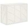 vidaXL L&eacute;gkondicion&aacute;l&oacute; Takar&oacute; Feh&eacute;r 110 x 50 x 80 cm Ac&eacute;l