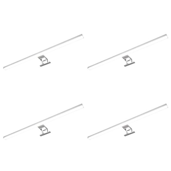 vidaXL 4 db hideg feh&eacute;r t&uuml;k&ouml;rl&aacute;mpa 8 W