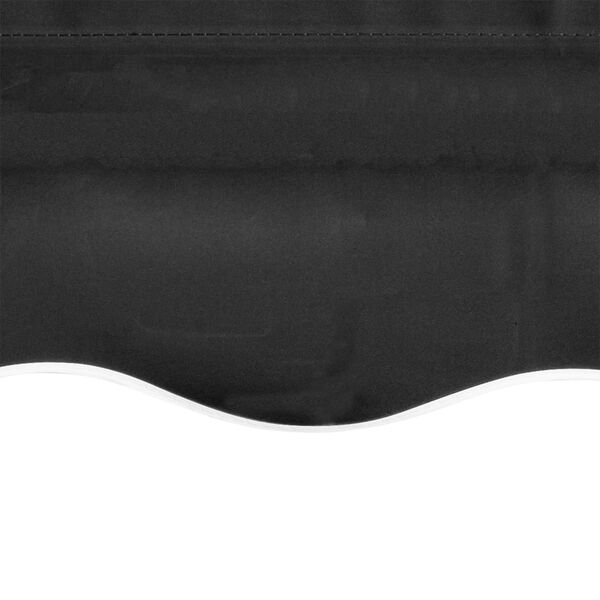 vidaXL antracitszürke vászon napellenző tető 300 x 250 cm