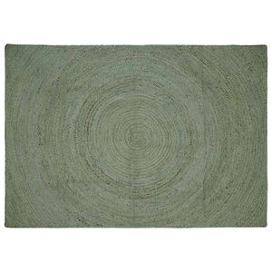 vidaXL Ter&uuml;letszőnyegek Olajz&ouml;ld 200 x 290 cm Juta