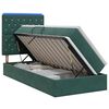 vidaXL LED t&aacute;rol&oacute;s &aacute;gy matraccal S&ouml;t&eacute;tz&ouml;ld 100 x 200 cm B&aacute;rsony