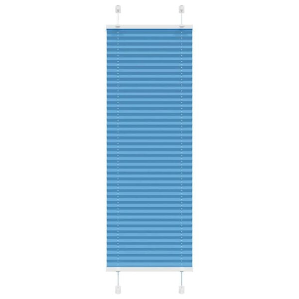 vidaXL plisz&iacute;rozott redőny k&eacute;k 50x100 cm sz&ouml;vetsz&eacute;less&eacute;g 49,4 cm