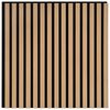 vidaXL Fali panelek 8 db 60,5 x 60 cm Term&eacute;szetes