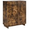 vidaXL Cipőszekr&eacute;ny 73 x 38 x 87,5 cm Szerelt Fa F&uuml;st&ouml;s T&ouml;lgy
