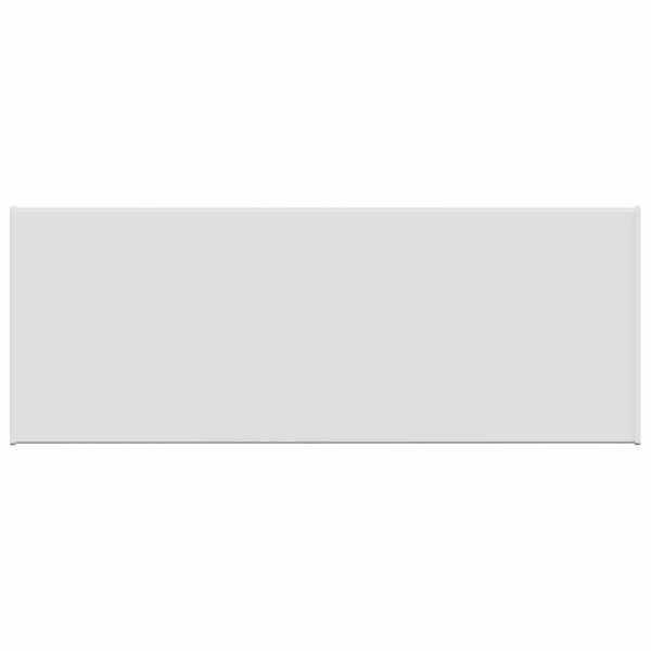 vidaXL Ablakp&aacute;rk&aacute;ny Feh&eacute;r 60 x 30 x 4,5 cm PVC