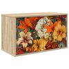 vidaXL Fals&iacute;that&oacute; TV Szekr&eacute;ny GENNEP 69 x 33 x 40 cm Sonoma T&ouml;lgy