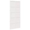 vidaXL Ist&aacute;ll&oacute;ajt&oacute; 90 x 2,5 x 208 cm T&ouml;m&ouml;r Fenyőfa Feh&eacute;r