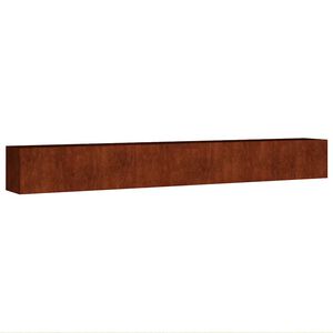 vidaXL corten ac&eacute;l kerti magas&aacute;gy&aacute;s 360 x 40 x 40 cm