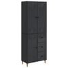 vidaXL Szekr&eacute;ny szett 2 pcs 66 x 34,5 x 90 cm Szerelt Fa
