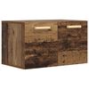 vidaXL Fali Szekr&eacute;ny Antik fa 60 x 36,5 x 35 cm Szerelt Fa