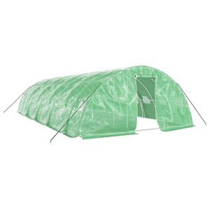 vidaXL z&ouml;ld ac&eacute;lv&aacute;zas melegh&aacute;z 50 m&sup2; 10 x 5 x 2,3 m