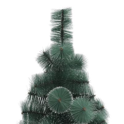 vidaXL zöld PET műkarácsonyfa állvánnyal 150 cm