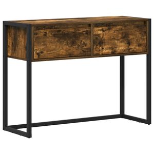 vidaXL V&eacute;gasztal F&uuml;st&ouml;s t&ouml;lgy 100 x 36 x 75 cm Szerelt Fa