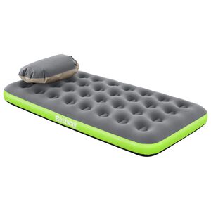 Bestway L&eacute;gmatrac 1 szem&eacute;lyes 188 x 99 x 22 cm Sz&uuml;rke &eacute;s z&ouml;ld