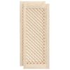 vidaXL 2 db t&ouml;m&ouml;r fenyőfa r&aacute;csos szekr&eacute;nyajt&oacute; 39,5x99 cm