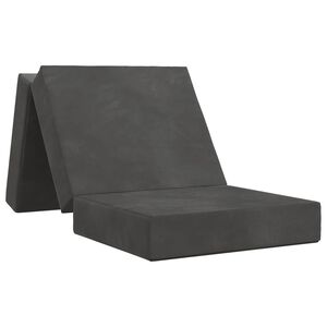 vidaXL &Ouml;sszecsukhat&oacute; kanap&eacute;&aacute;gy 75 x 63 x 45 cm S&ouml;t&eacute;tsz&uuml;rke