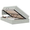 vidaXL LED t&aacute;rol&oacute;s &aacute;gy matraccal Vil&aacute;gossz&uuml;rke 120 x 200 cm B&aacute;rsony